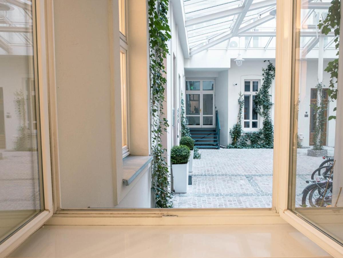 Ferienwohnung Apartament Grey Pearl Downtown Warschau Exterior foto